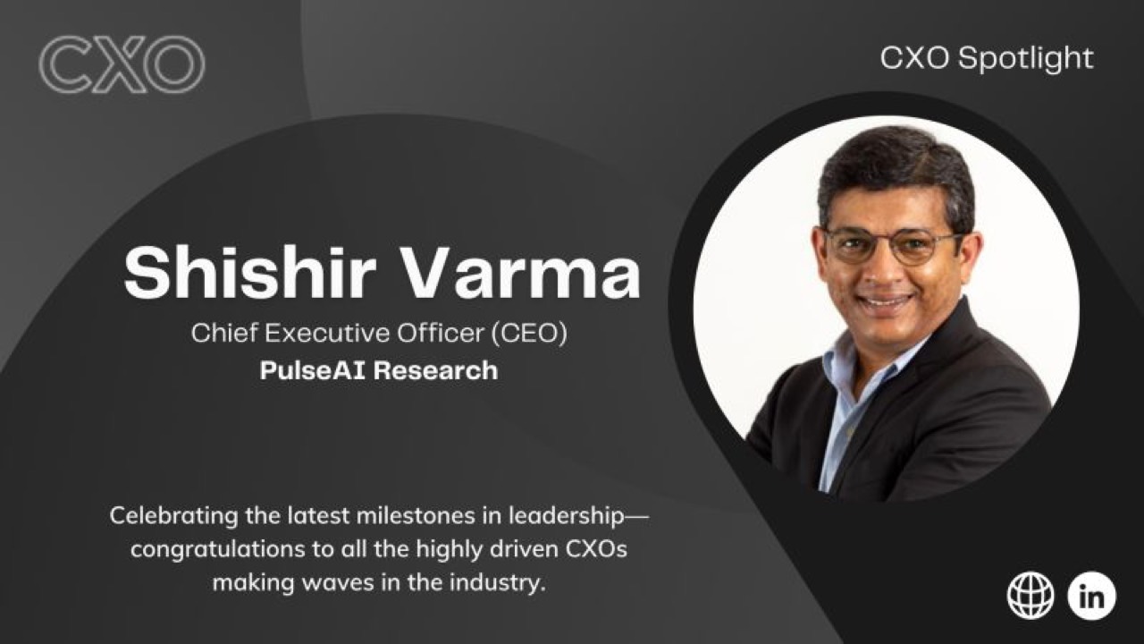 In the CXO Spotlight: Shishir Varma