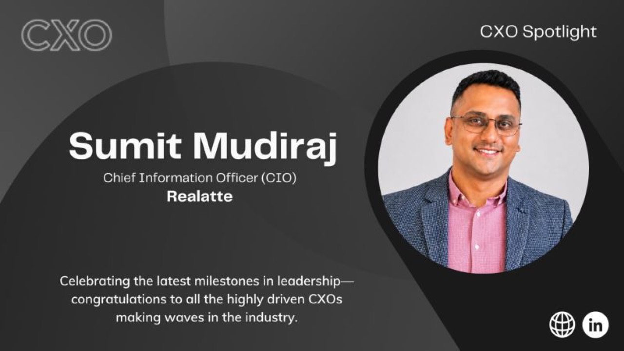 In the CXO Spotlight: SUMIT MUDIRAJ